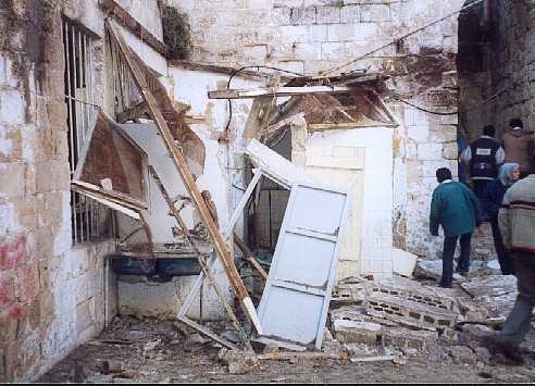 Explosions had torn the Palace apart throughout the complex.