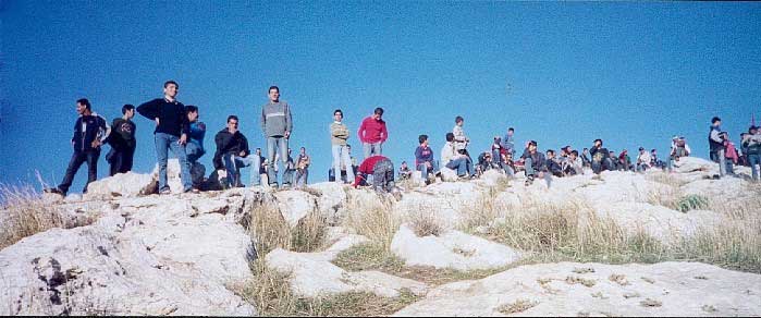 In the best tradition of nonviolent resistance the children were told not to throw stones, and they complied in the afternoon.