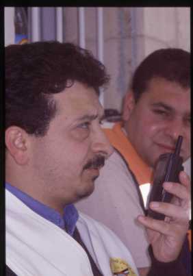 Dr Ghassan and his team worked day and night during April 2002 providing medical relief in Nablus.