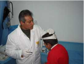 Dr Sabah, Nablus Clinic.