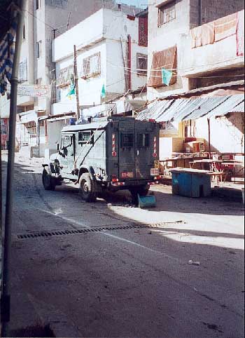 Jeeps were back in Balata but Nablus was still invaded, the main assault was still against the Old City.